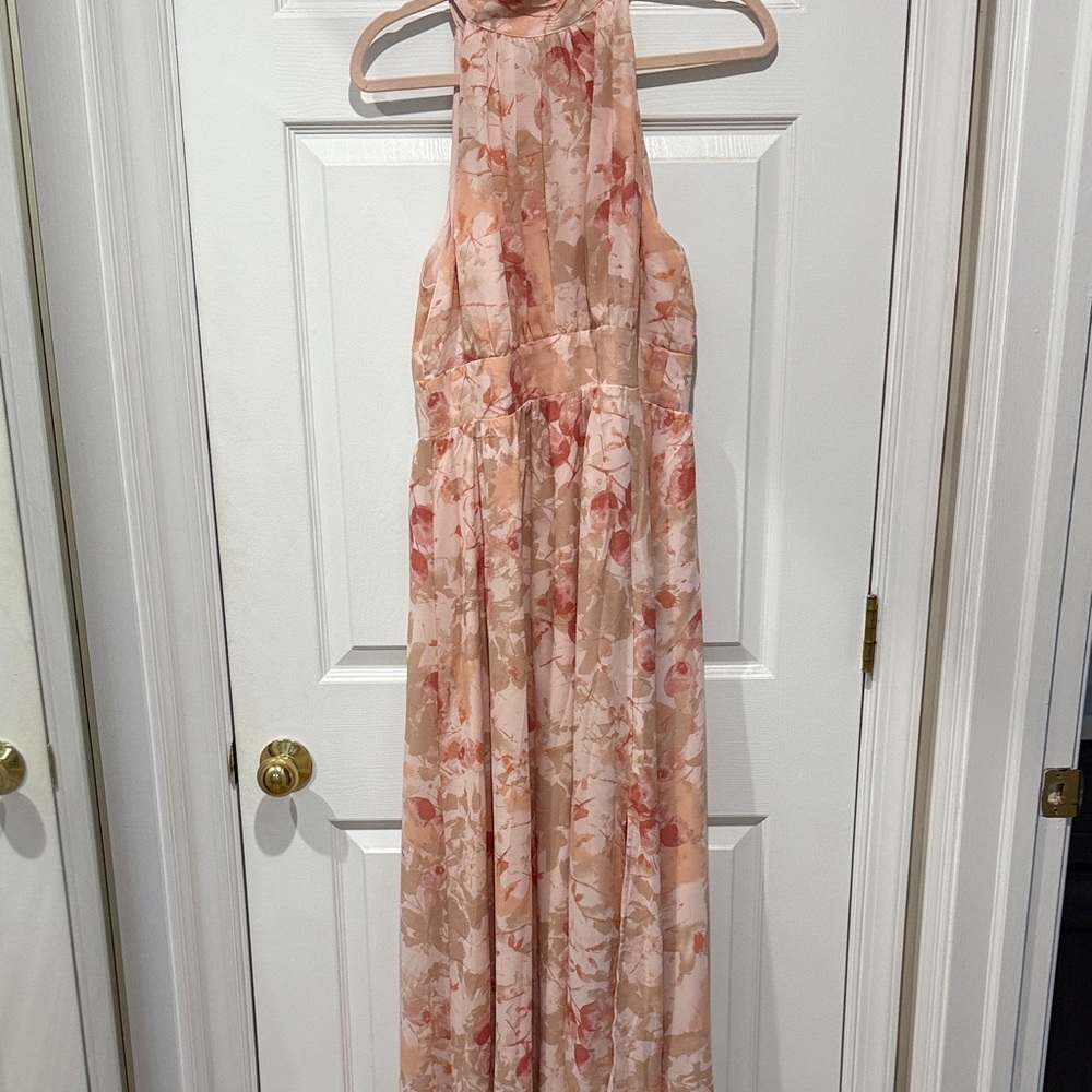 JJs House Blush Floral Midi Dress - Picture 4 of 5